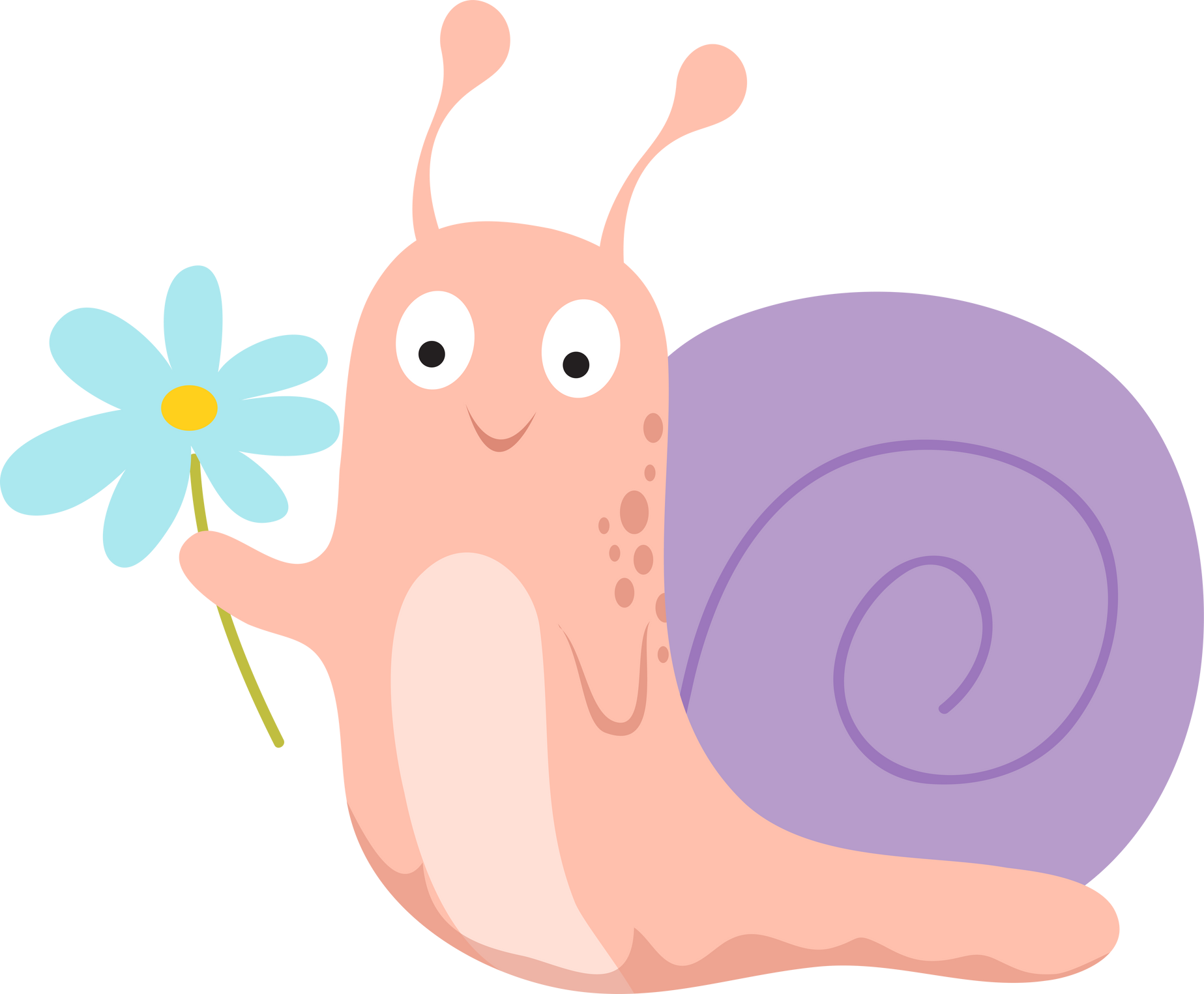 cartoon snail